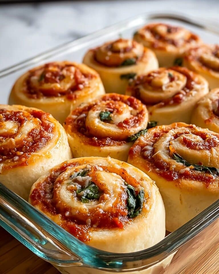 Vegan Caramelized Onion & Spinach Pizza Rolls Recipe