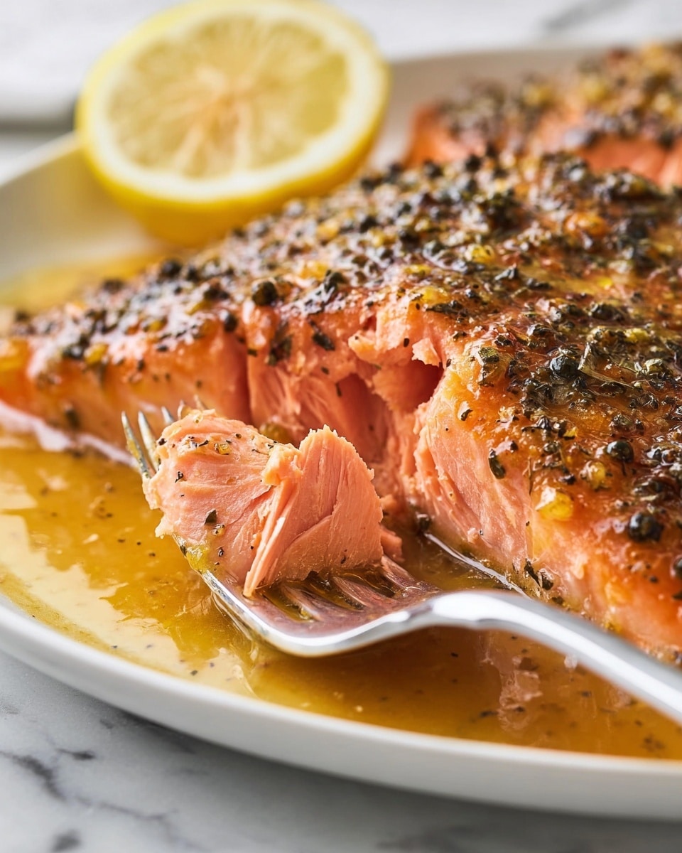 Baked Honey Mustard Salmon Recipe - Recipe Image