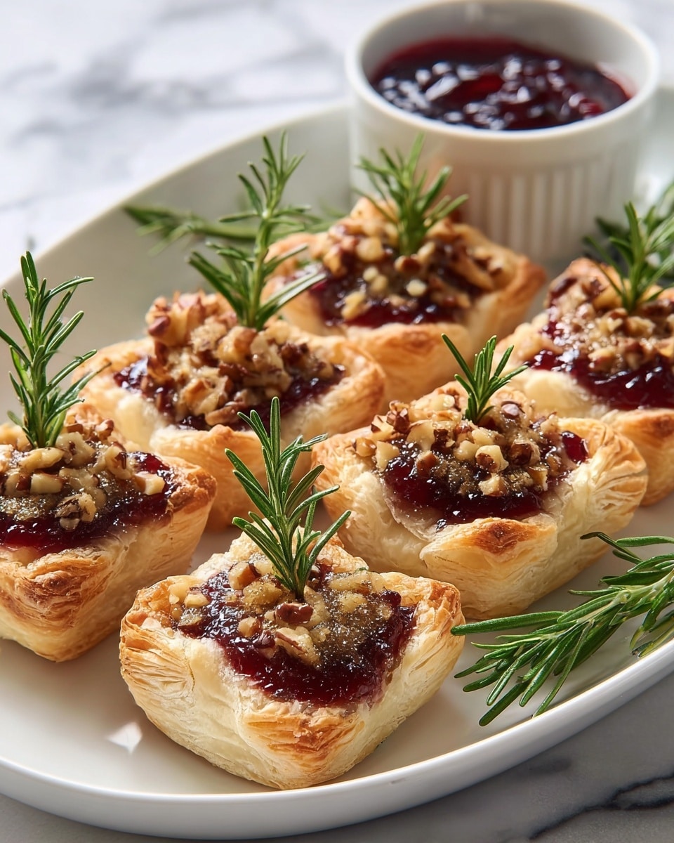 Cranberry Brie Bites Recipe - Recipe Image