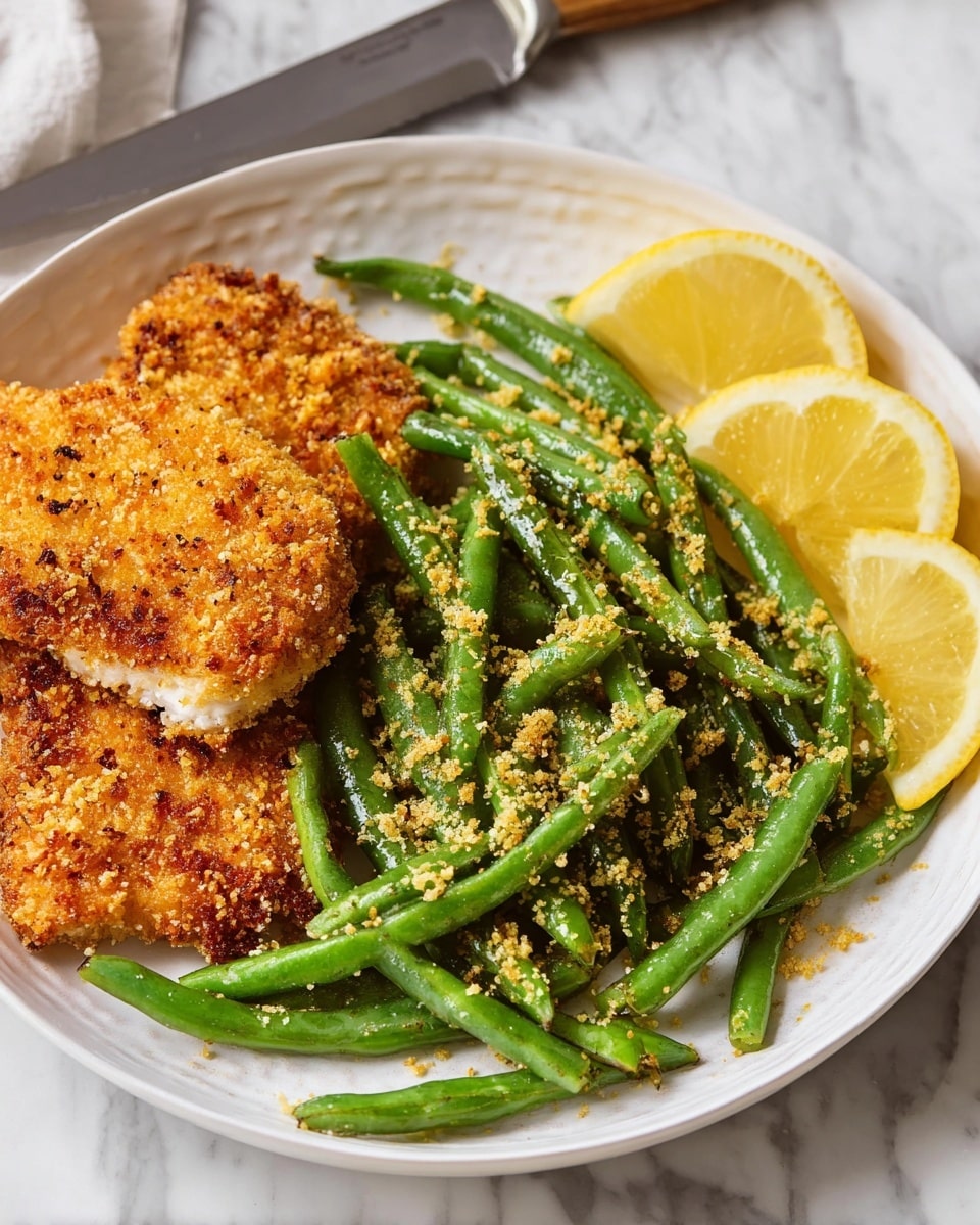 Frozen Roasted Green Beans with Garlic, Onion, and Parmesan Recipe - Recipe Image