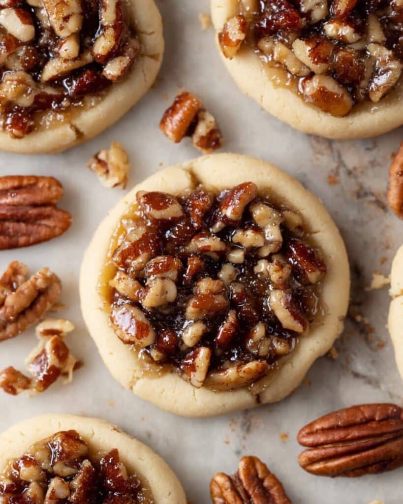 Crumbl Pecan Pie Cookies with Sugar Cookies Recipe