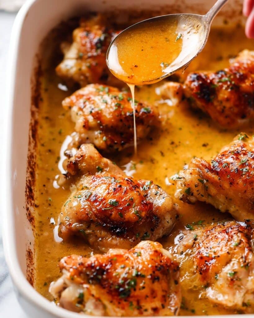 Honey Garlic Lemon Pepper Chicken Thighs Recipe