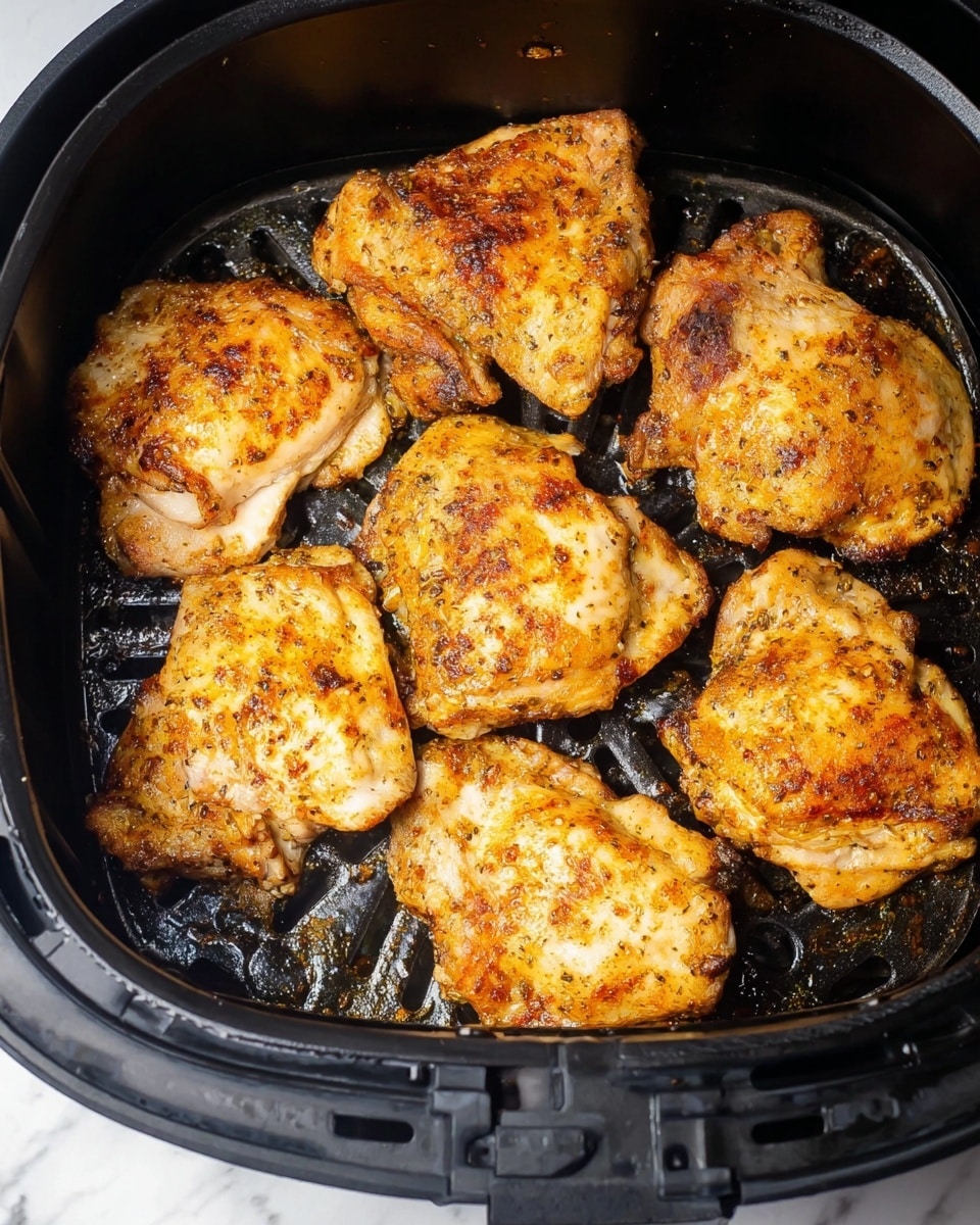 Honey Garlic Lemon Pepper Chicken Thighs Recipe - Recipe Image