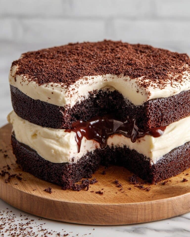 Tiramisu Chocolate Layer Cake Recipe