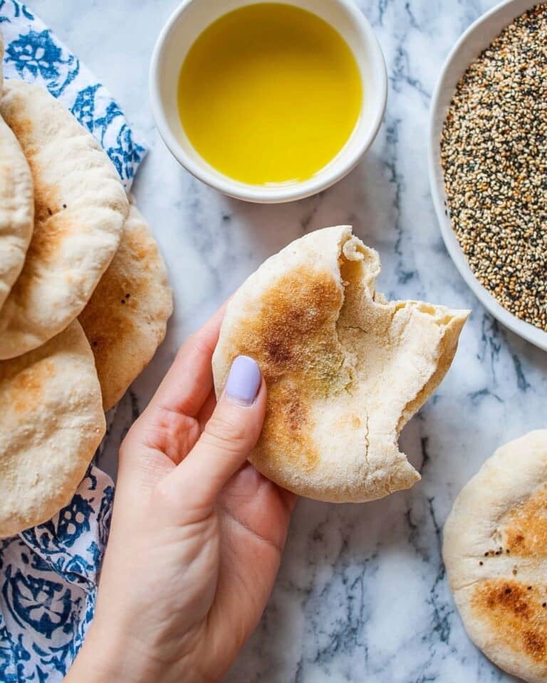 Fresh Homemade Pita Bread Recipe