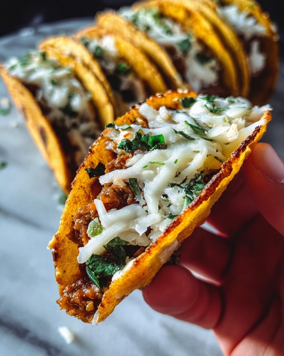 Blackstone Smashed Marry Me Chicken Tacos Recipe - Recipe Image