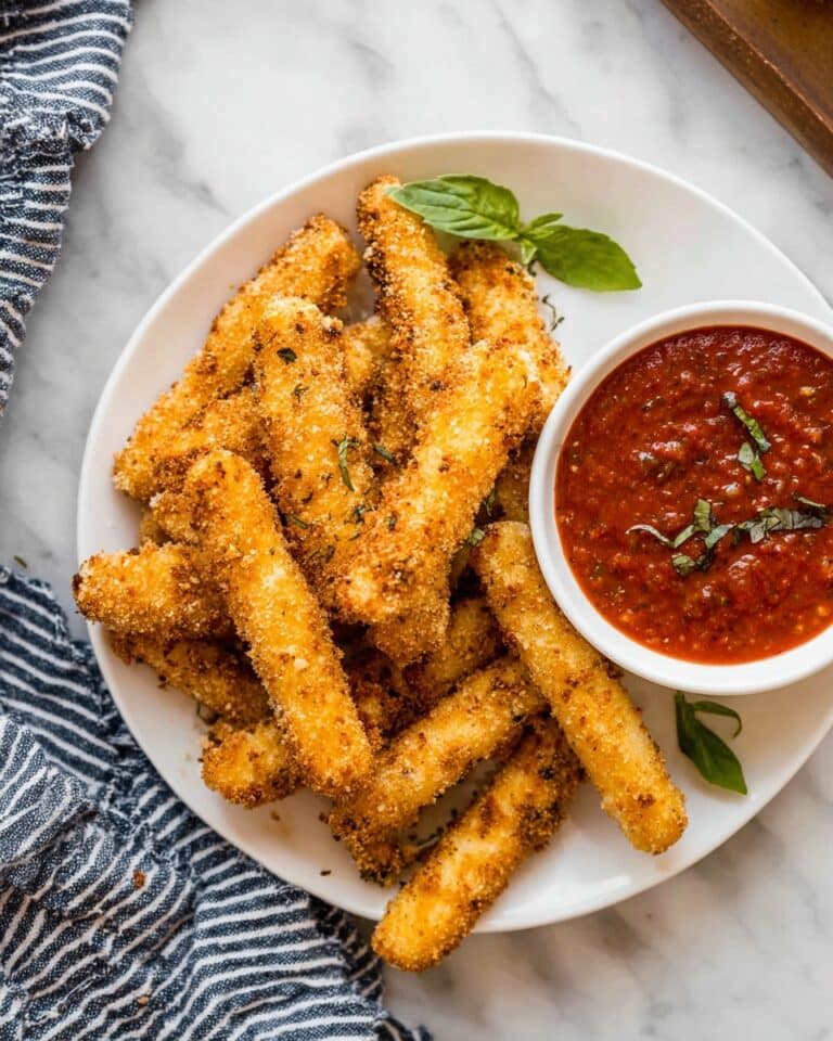 Homemade Mozzarella Sticks Recipe