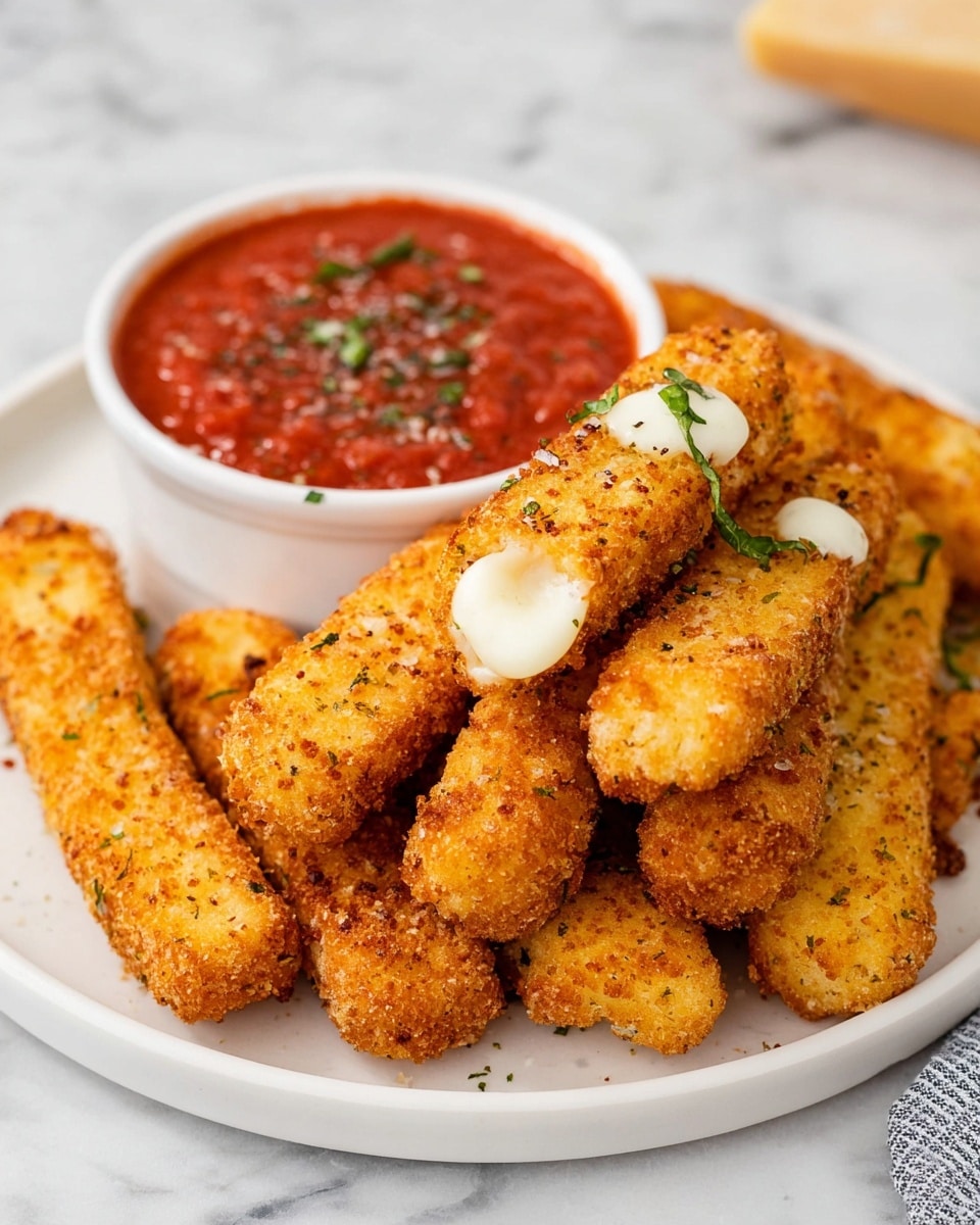 Homemade Mozzarella Sticks Recipe - Recipe Image