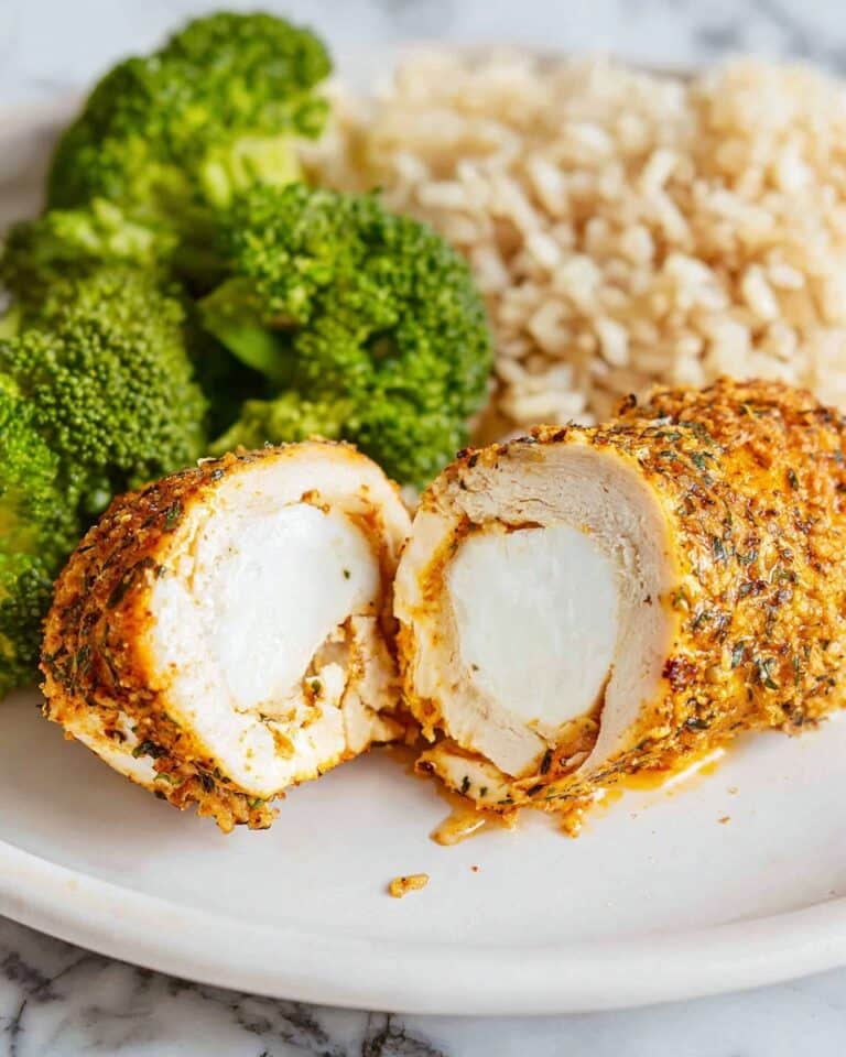 Garlic Herb Chicken Roll Ups with Mozzarella Recipe
