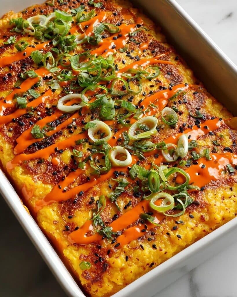 Savory Salmon Sushi Bake Recipe