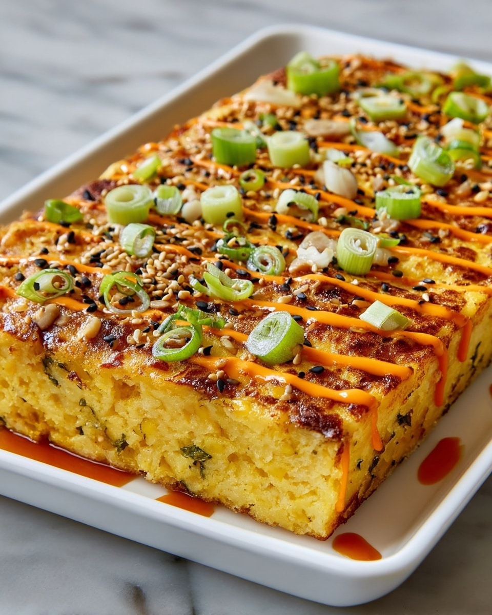 Savory Salmon Sushi Bake Recipe - Recipe Image