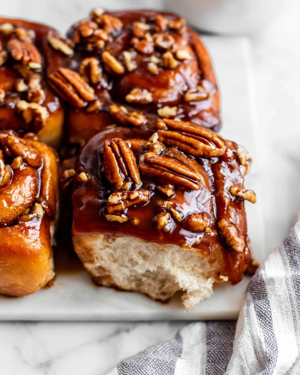 Caramel Pecan Cinnamon Rolls Recipe - Recipe Image