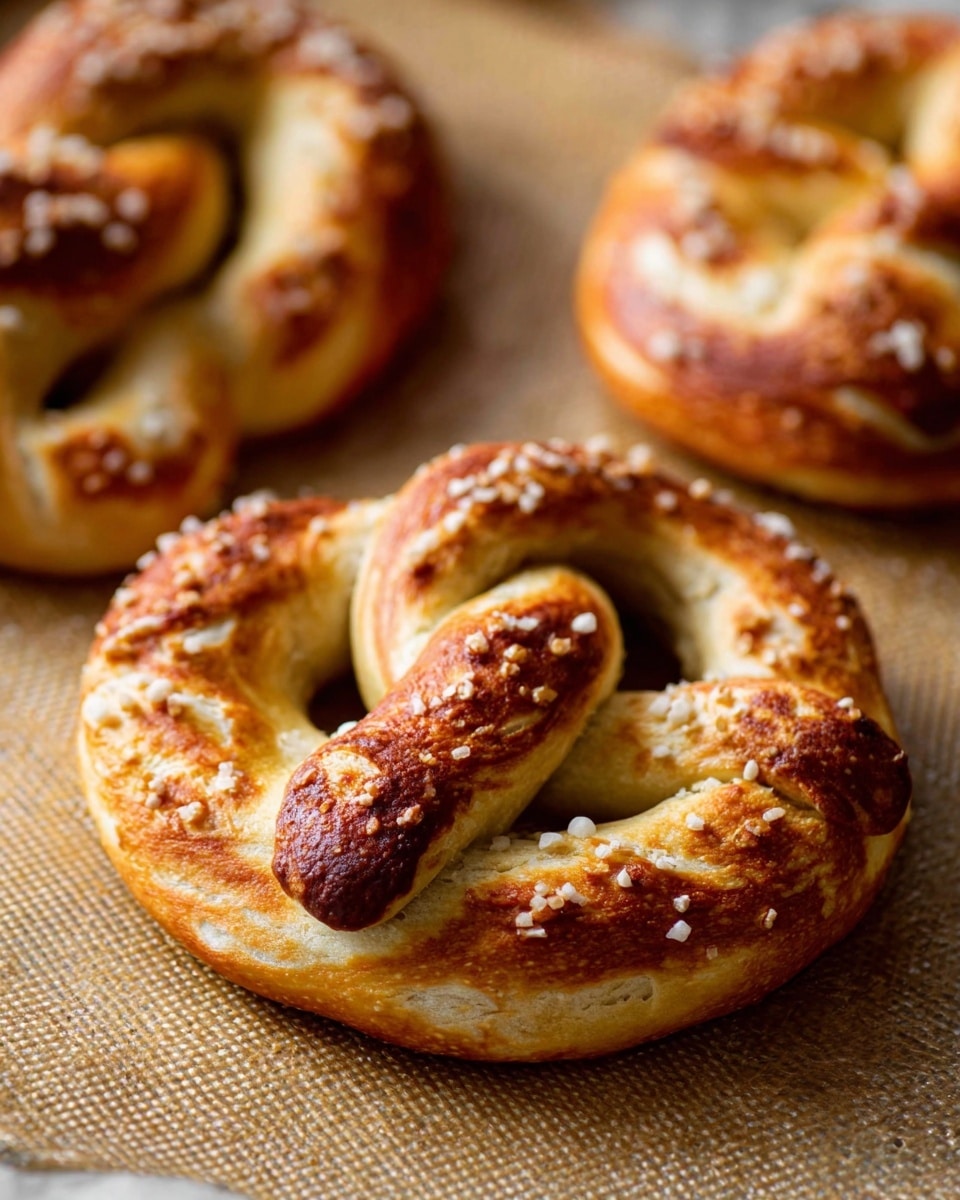 Homemade Soft Pretzels Recipe - Recipe Image
