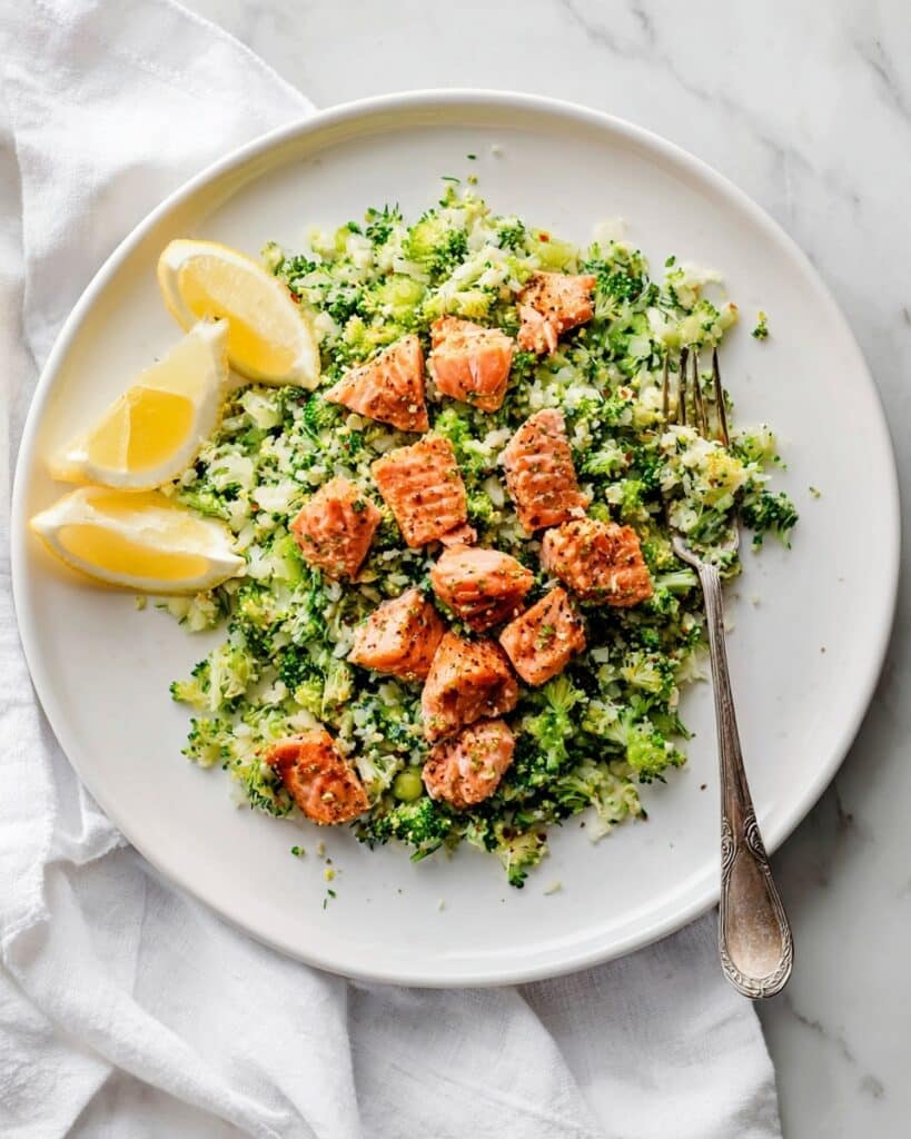 Crispy Air Fryer Salmon Bites with Lemon and Garlic Recipe