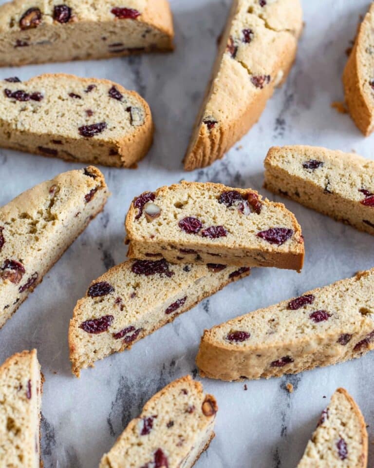Lemon and Orange Zest Biscotti with Almonds Recipe