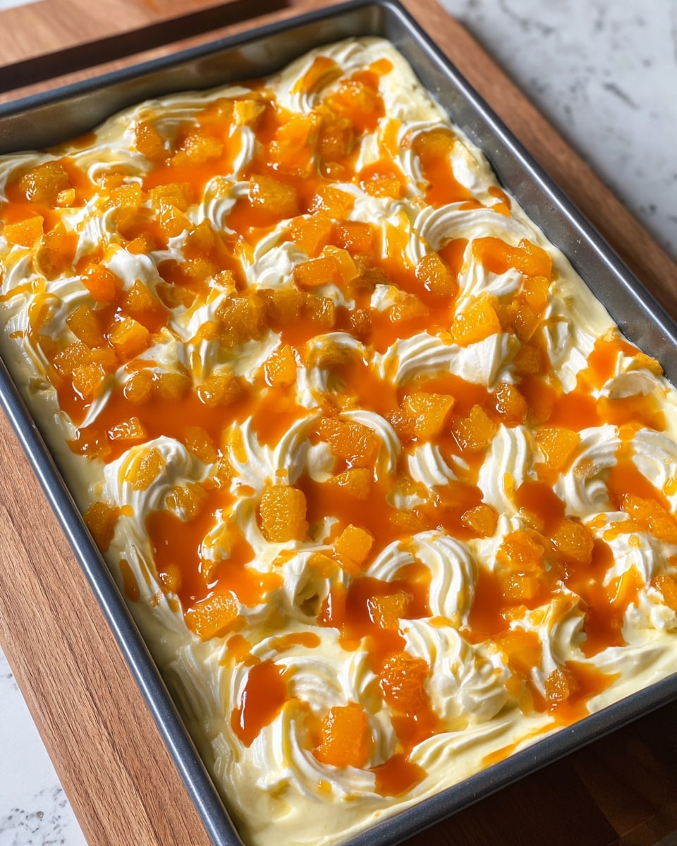 Coconut Mango Tres Leches Cake Recipe - Recipe Image
