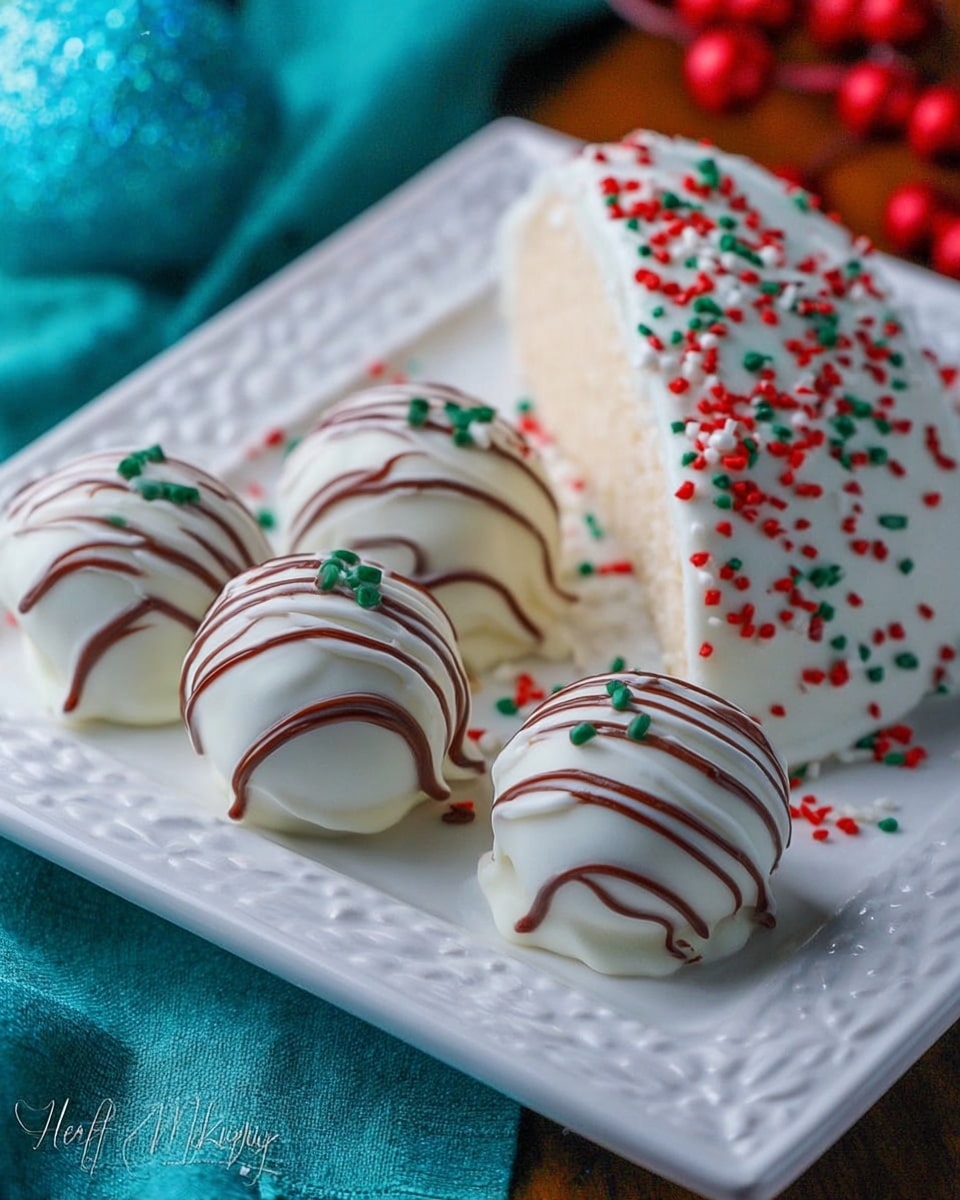 Little Debbie Christmas Tree Cake Balls Recipe - Recipe Image