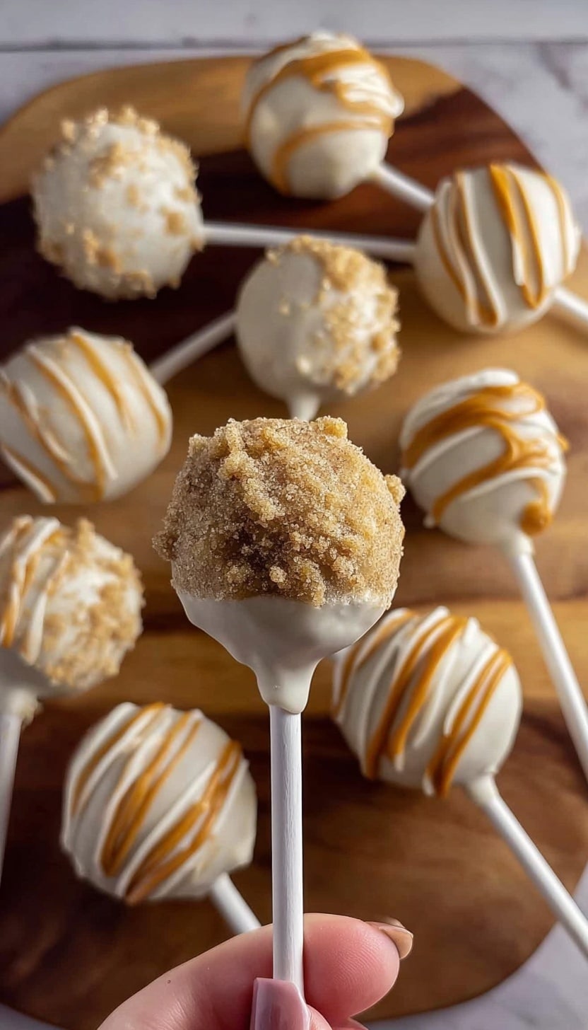 Leftover Pumpkin Pie Cake Pops Recipe - Recipe Image