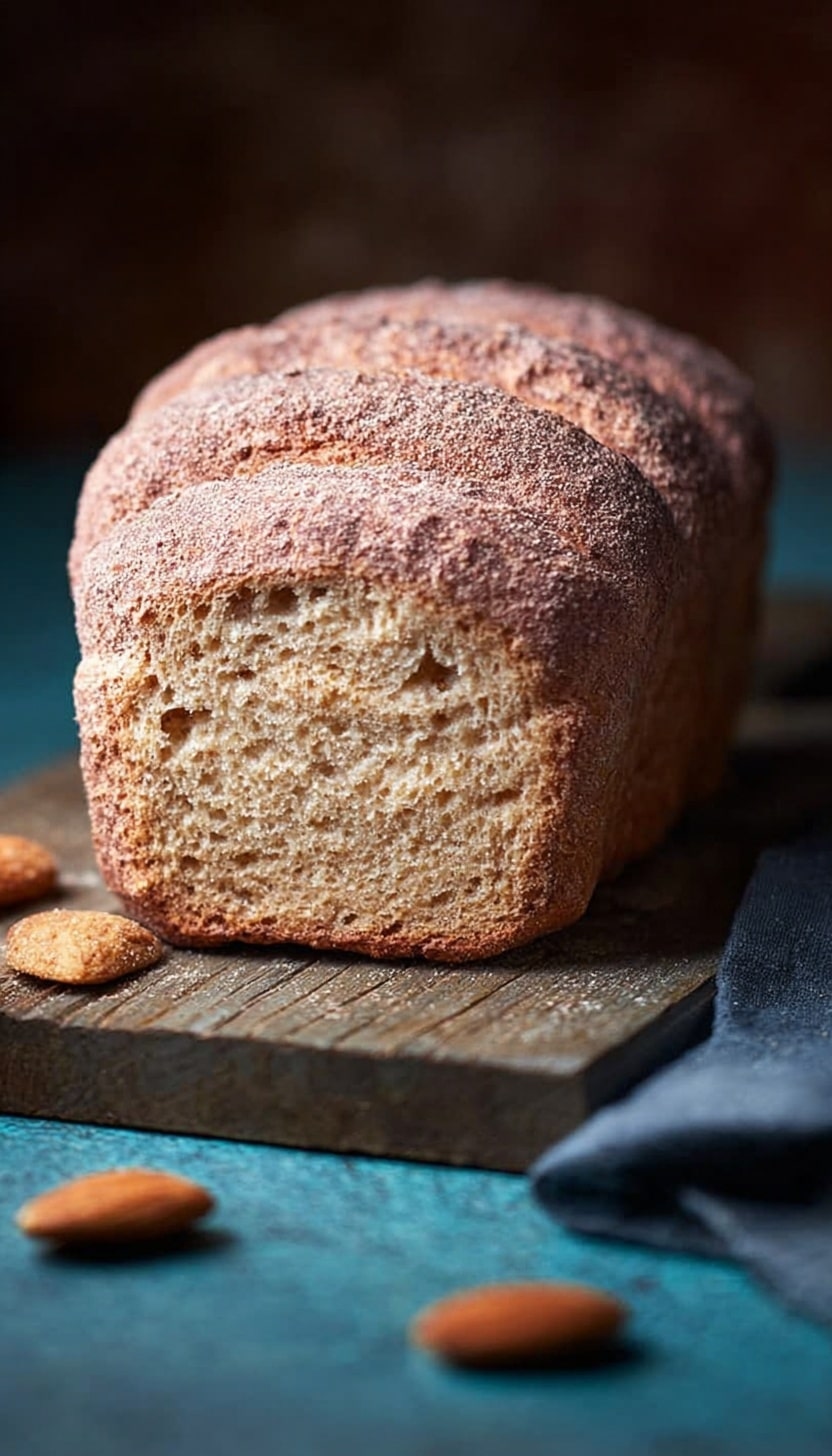 Keto Almond Flour Bread (No Yeast) Recipe - Recipe Image
