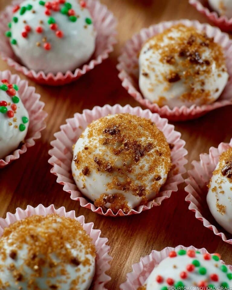 No-Bake Gingerbread Cookie Balls Recipe