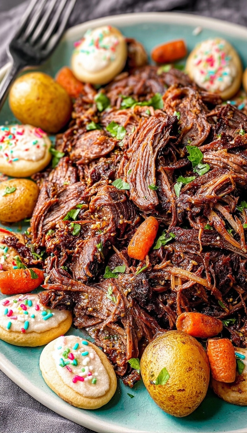 Viral Juicy and Tender Chuck Roast Recipe - Recipe Image