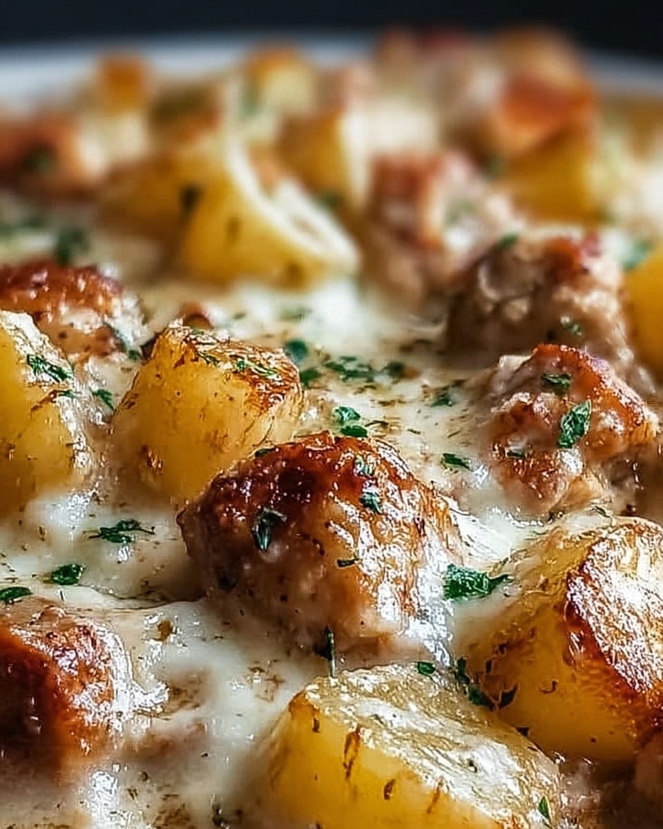 Garlic Parmesan Crockpot Chicken and Potatoes Recipe - Recipe Image
