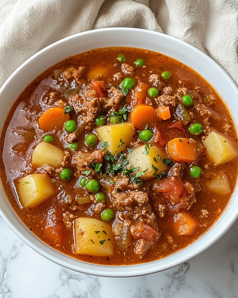 Crock Pot Poor Man's Stew Recipe - Recipe Image