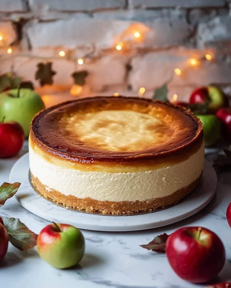 Apple Cinnamon Cheesecake Recipe