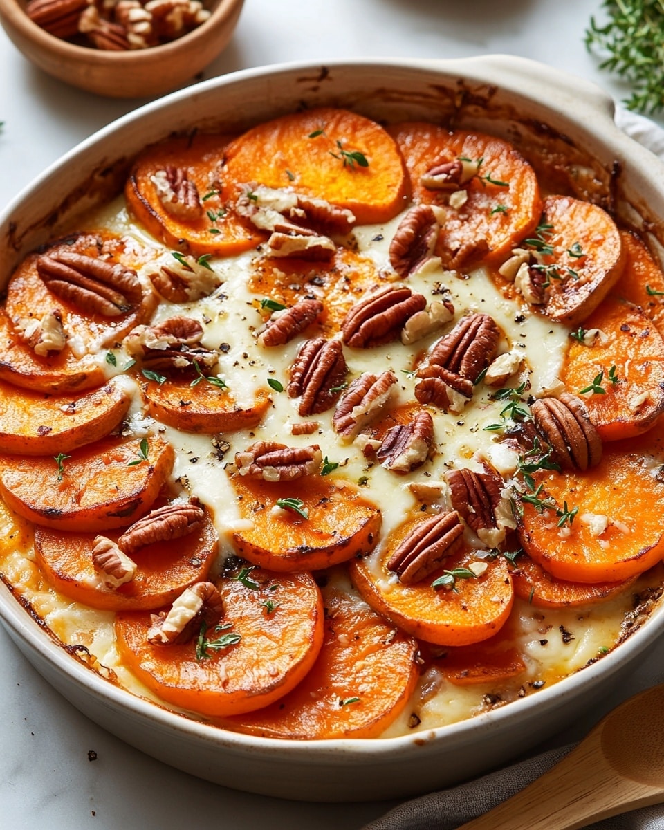 Best Scalloped Sweet Potatoes Recipe - Recipe Image