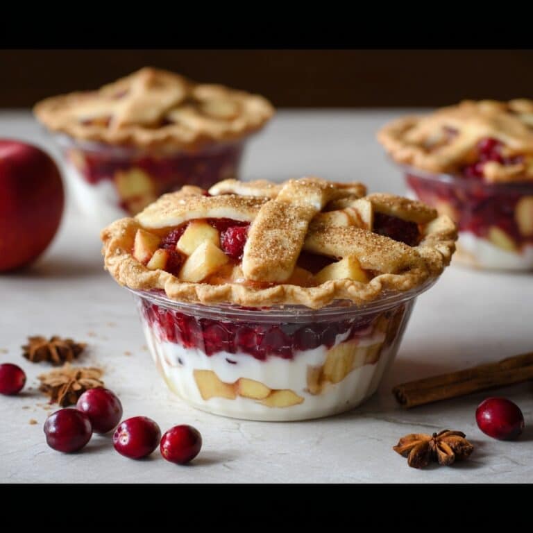 Easy Cranberry Apple Pie Parfaits Recipe