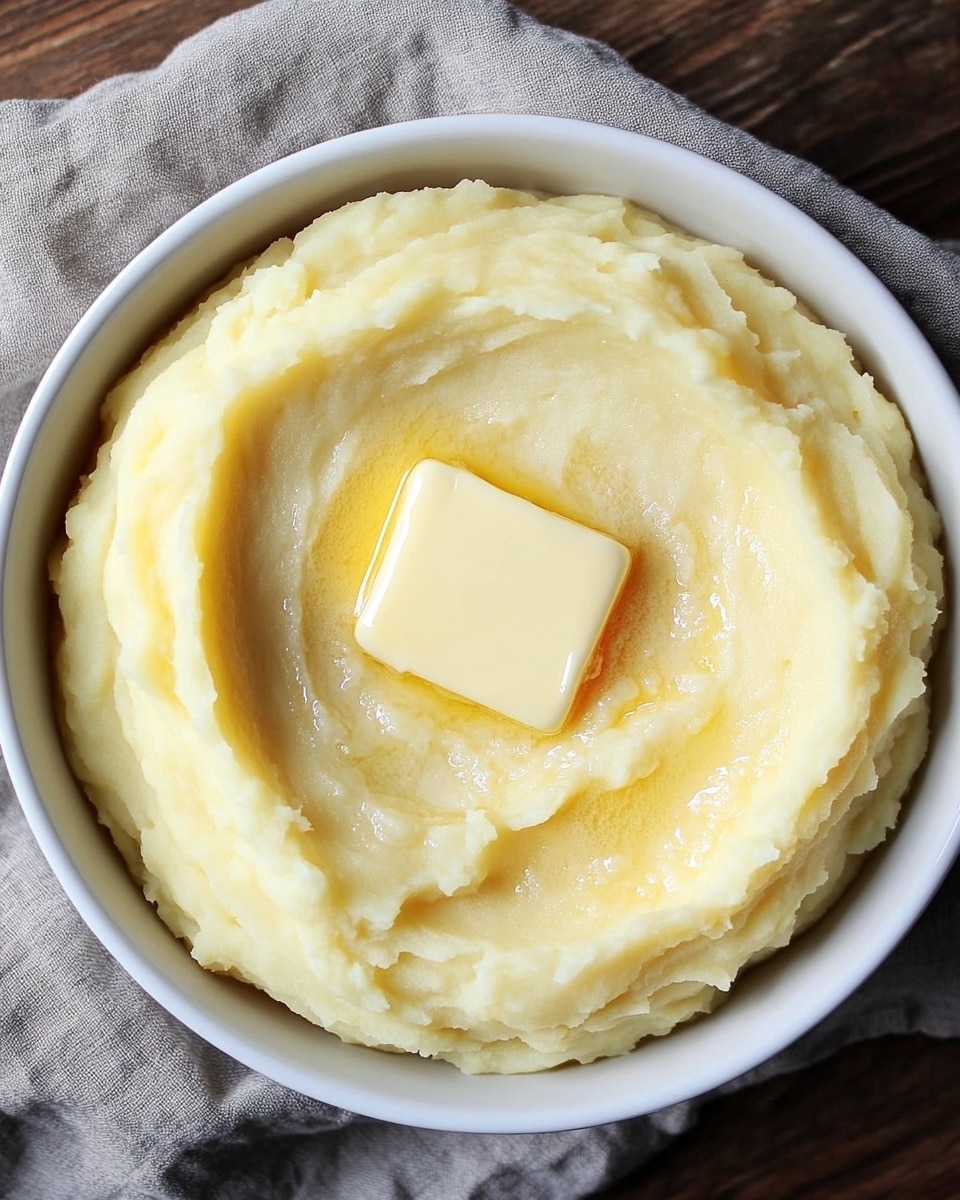 Rosemary Garlic Mashed Potatoes Recipe - Recipe Image