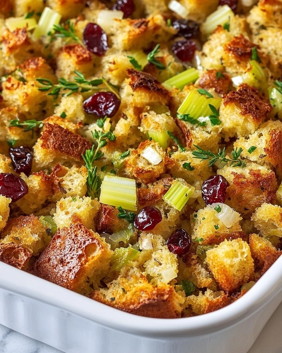Sausage Stuffing for Thanksgiving Recipe - Recipe Image