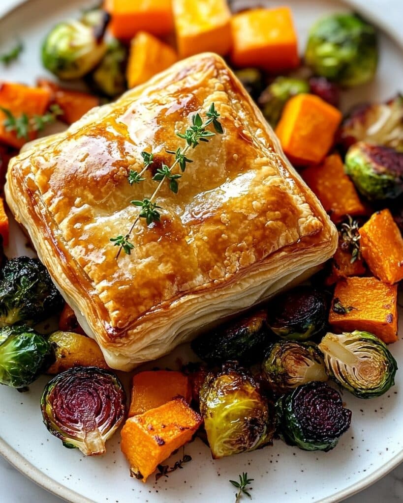 Roasted Autumn Vegetable Pot Pies Recipe