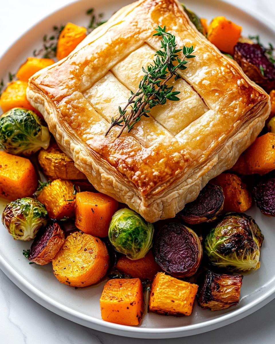 Roasted Autumn Vegetable Pot Pies Recipe - Recipe Image