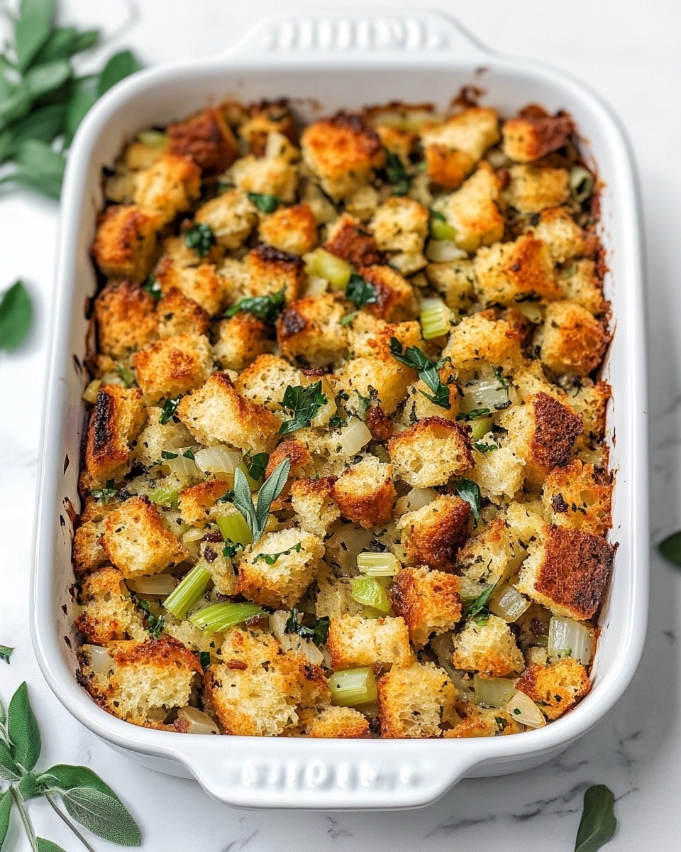 Buttery Herb Stuffing Recipe - Recipe Image