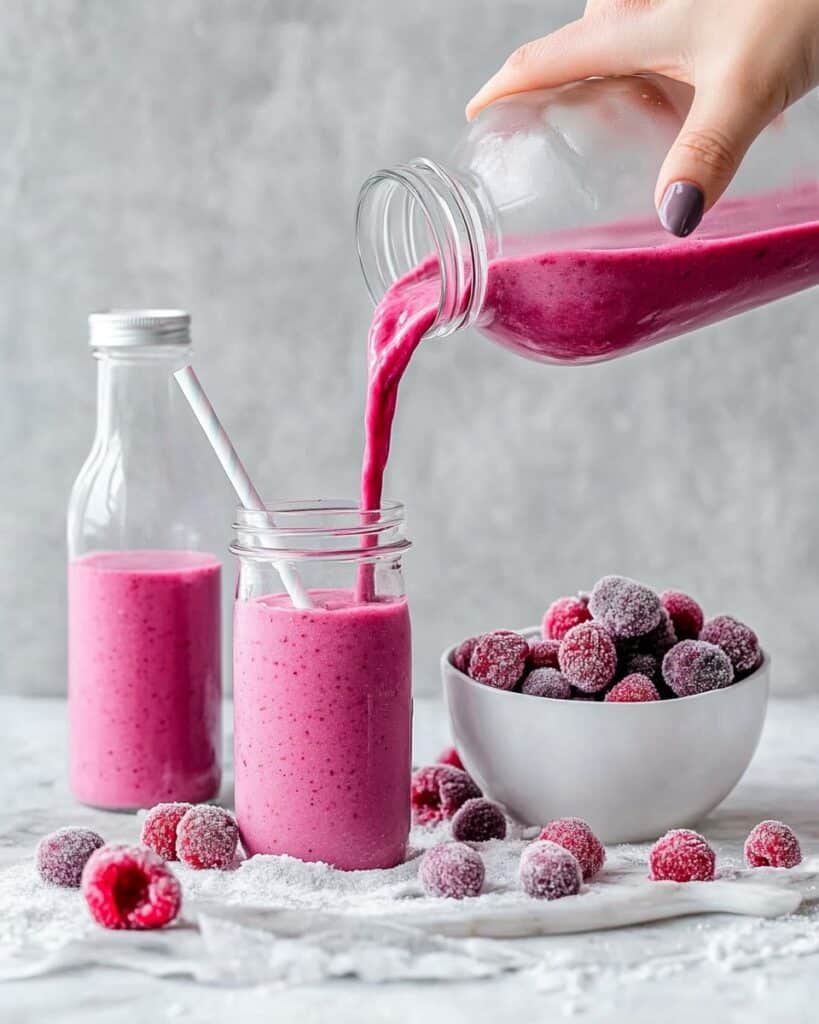 Creamy Triple Berry Smoothie Recipe