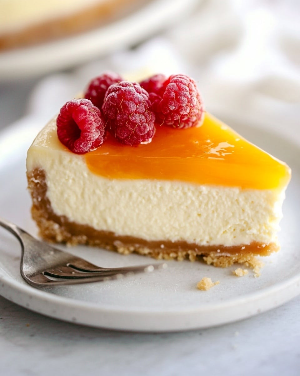 Mango Coconut Cheesecake Recipe - Recipe Image