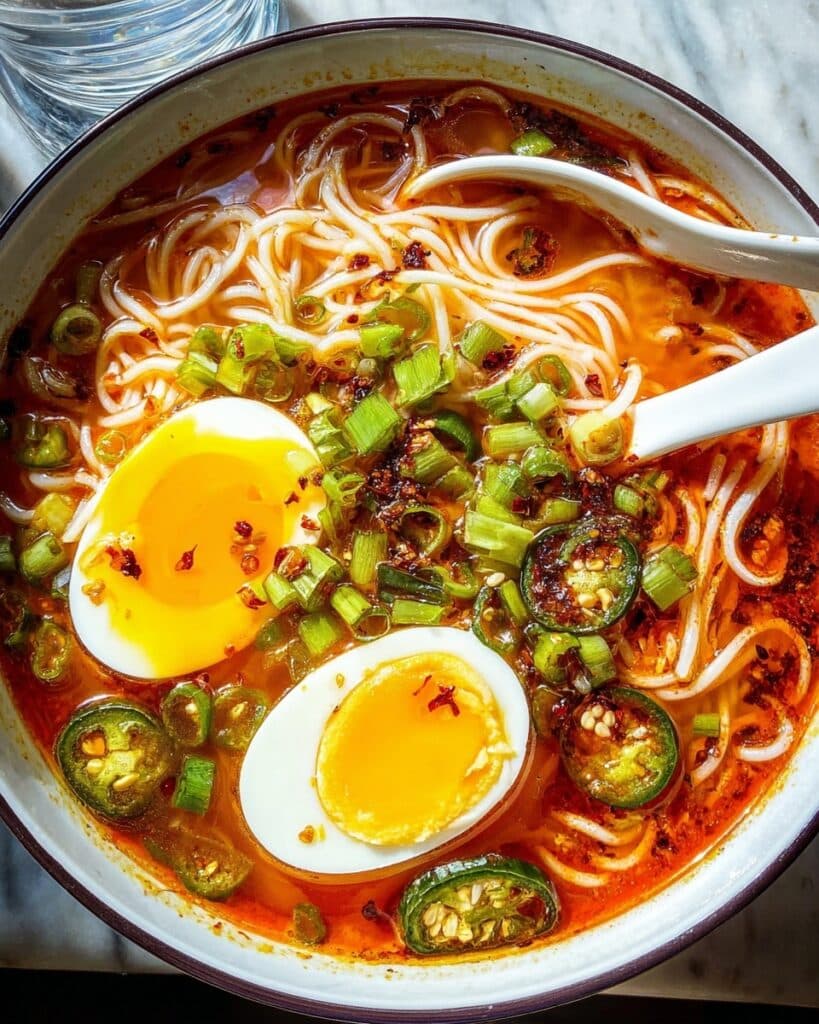 Spicy Gochujang Noodle Soup (10 Minutes) Recipe