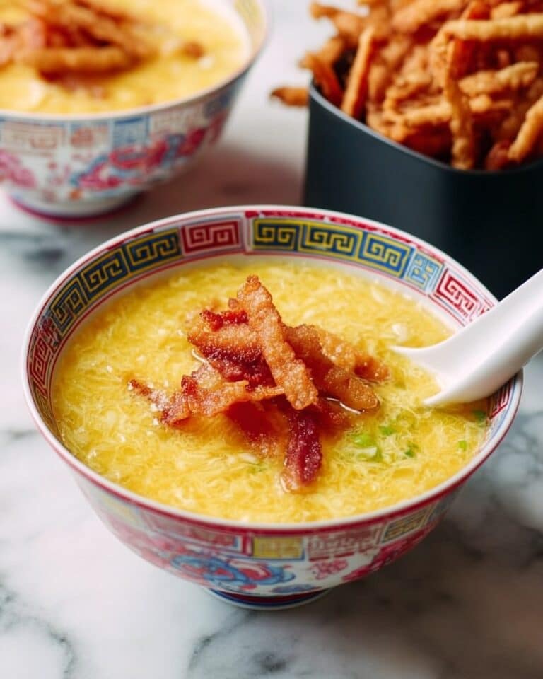 Comforting Egg Drop Soup with Sesame and Scallions Recipe