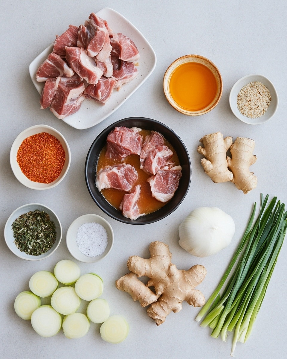 A white bowl with a thin black rim filled with layers of food: at the bottom, light brown broth with a hint of orange, topped with white noodles sitting on the right side; thin slices of cooked dark brown meat cover the left side, slightly overlapping the noodles; fresh green herbs and chopped spring onions are placed on top in the center, adding a bright green color; a pair of light brown wooden chopsticks rest on the bowl’s rim angled from the bottom left to top right; the bowl is set on a surface with a white marbled texture, with blurred green leaves and parts of another bowl visible in the background, photo taken with an iphone --ar 4:5 --v 7