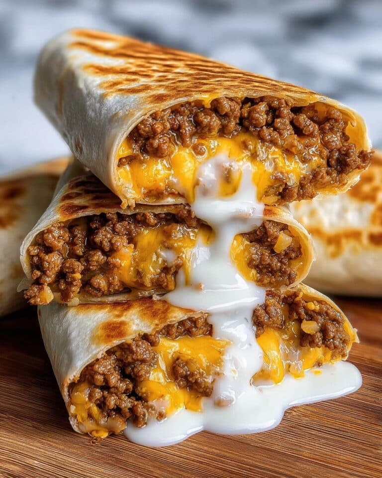 Beefy Melt Burritos Recipe
