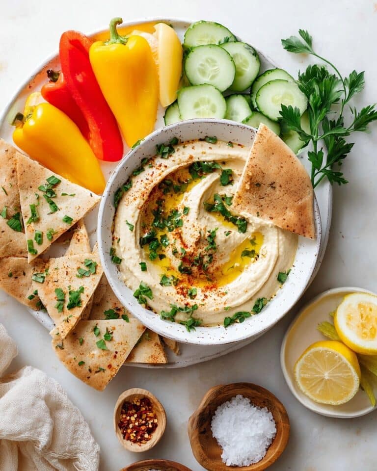 Creamy Baba Ganoush with Tahini and Roasted Eggplants Recipe