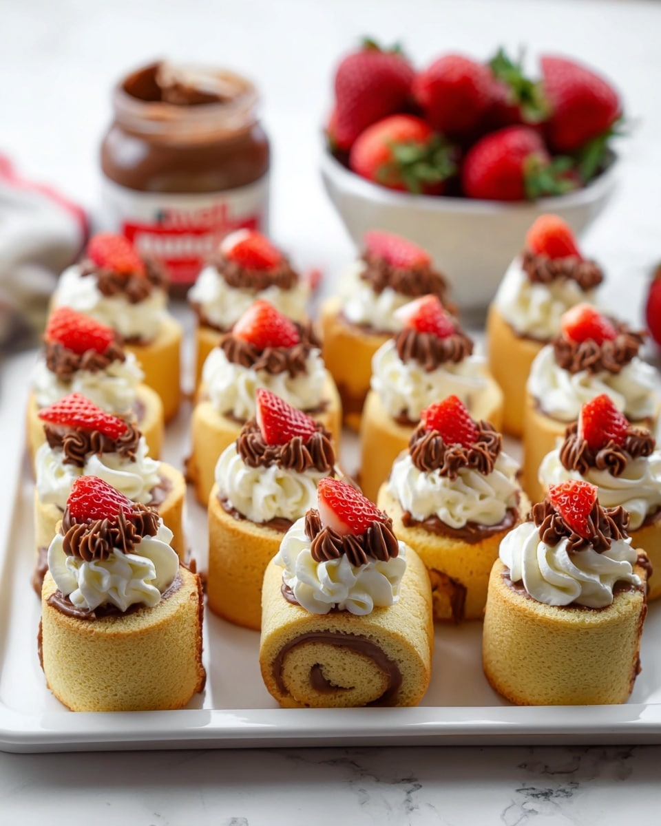 Sponge Cake with Biscoff and Cream Recipe - Recipe Image