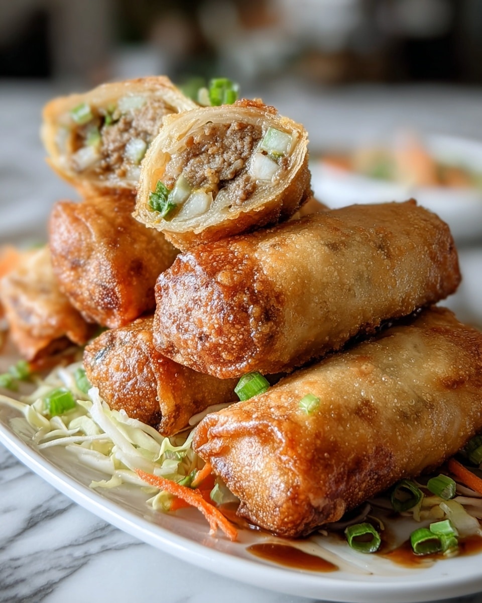 Easy Homemade Egg Rolls Recipe - Recipe Image