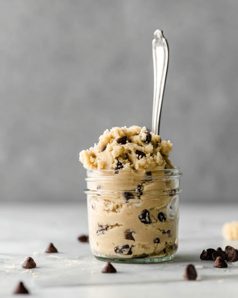 Easy Edible Cookie Dough for One (No-Bake & Ready in 5 Minutes!) Recipe