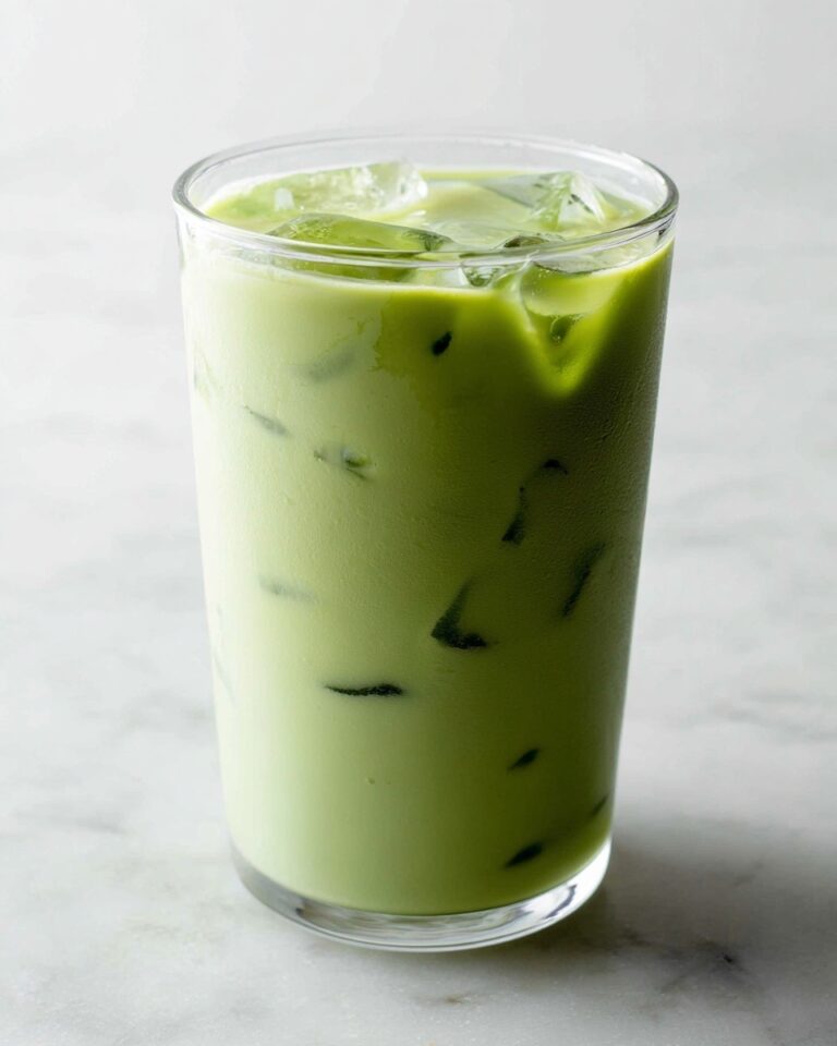 Creamy Iced Matcha Latte Recipe
