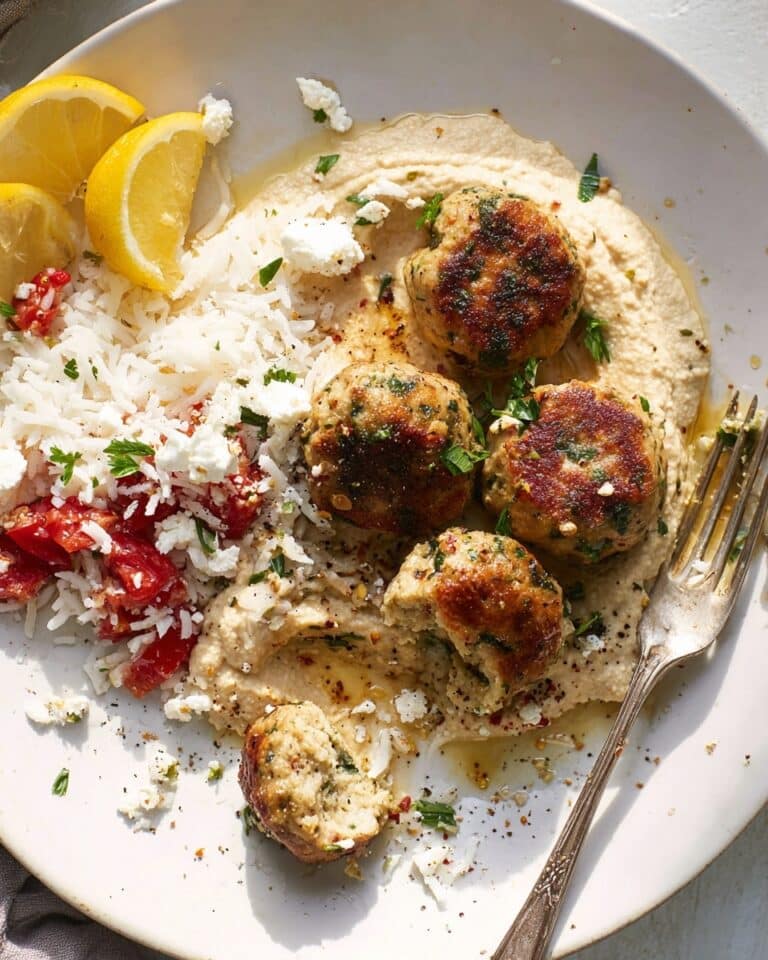 Lemon and Orange Chicken Meatballs with Citrus Sauce Recipe