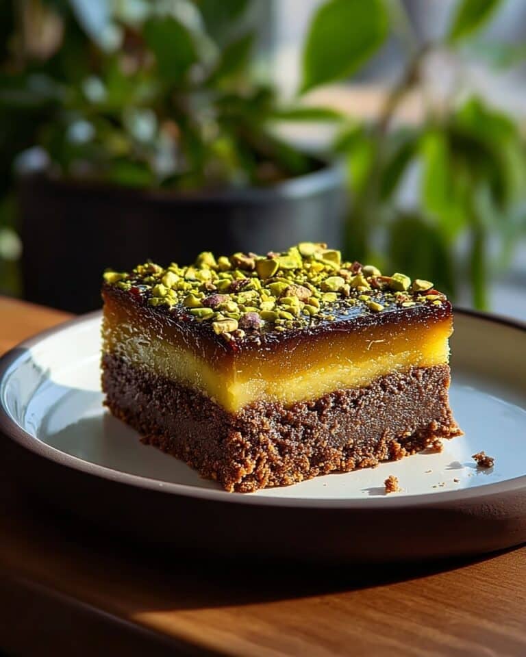 Pistachio Kunafa Brownies: A Decadent Fusion Dessert Recipe