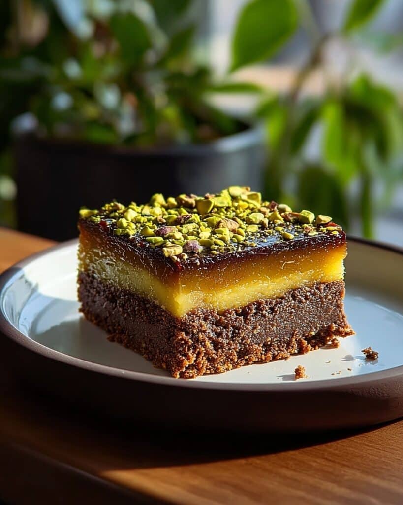 Pistachio Kunafa Brownies: A Decadent Fusion Dessert Recipe