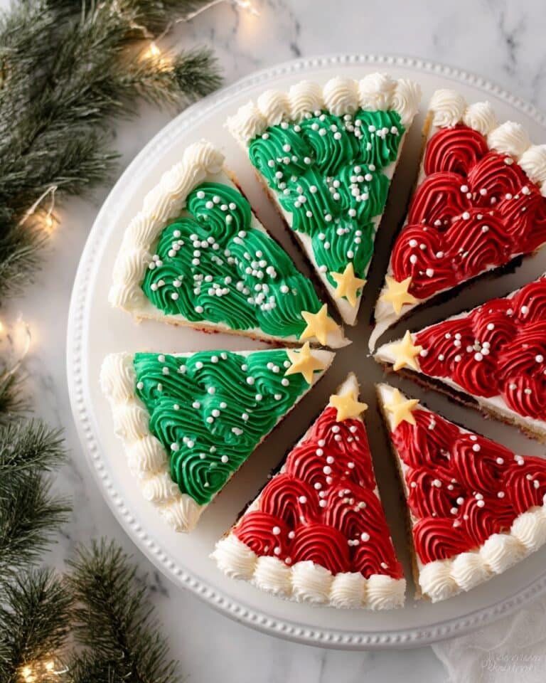 Frosted Christmas Brownies Recipe